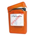 Πλαστική θήκη μεταφοράς LOGILINK HDD 3.5inch Orange σε πορτοκαλί χρώμα