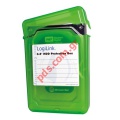 Πλαστική θήκη μεταφοράς LOGILINK HDD 3.5inch Green σε πράσινο χρώμα