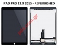 Original set LCD iPad Pro 12.9 (A1584) 2015 Black REFURBISHED Display Touch screen & digitizer (NO HOME BUTTON)