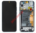 Original LCD Honor 20 Lite (HRY-LX1T) Black Display + Touch Unit + Front Cover & Battery (Service Pack)
