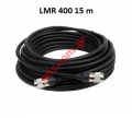 Coaxial signal cable M 400 set 15m Low Loss