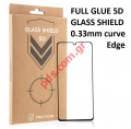  Tempered glass Shield 5D Samsung Galaxy S21 G991 5G Black Tactical Blister