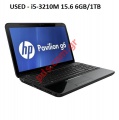 Portable laptop HP Pavilion g6- 2220so 15,6 Core i5- 3210M 6GB 1 TB (USED / NO CHARGER/BATTERY)