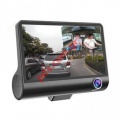 Car video recorder Video DVR Full HD 1080P LCD 4 inch & 2 cameras Black