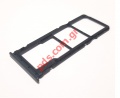 Slot SIM Tray for Xiaomi Redmi Note 9 Grey OEM