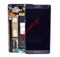 Original LCD Samsung SM-N910F Galaxy Note 4 Black (COMPLETE W/FRAME)