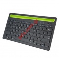 Wireless Keyboard Bluetooth Q-812 for Smartphone Tablet Black