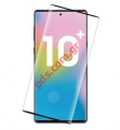 Tempered glass film Samsung Galaxy Note 10 Plus (SM-N975F) Curved Side Glue Clear.