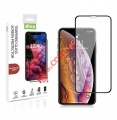 Tempered glass side glue Samsung A52 4G SM-A525F Black Diva Premium Plus quality