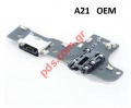   Samsung A21 A215F (OEM) USB Sub Board TYPE-C Connector China quality