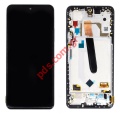   LCD Xiaomi Poco F3 (M2012K11AG) 5G Black Frame Touch screen digitizer    ORIGINAL W/FRAME