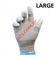 Αντιστατικά γάντια ESD Size L Grey (ζεύγος 2 PCS) Gloves σε γκρί χρώμα