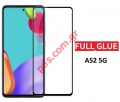 Tempered glass side glue Samsung A52 5G SM-A526F Black compatible A52s 5G / A52 5G / A52 4G / A53 5G 