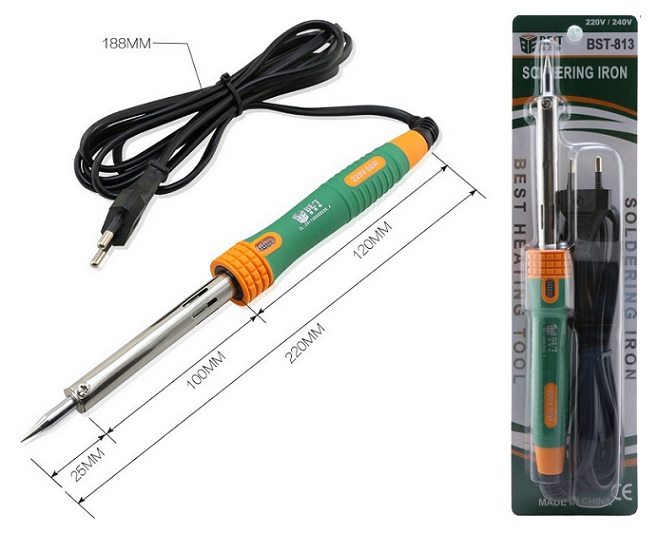 Soldering iron BEST BST-813, 50w, 560c 220V Blister