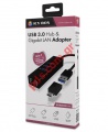 Adaptor Hub (IB-HUB1419-LAN) 3x port Type-A USB 3.0 + 1x port Gigabit LAN Box