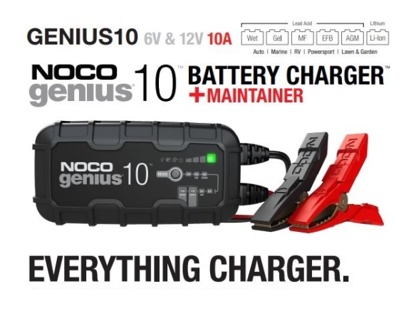 Automatic battery charger NOCO Genius 10 12V/10A 