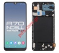 Set LCD Samsung A705 Galaxy A70 2019 (W/FRAME) INCELL TFT Black NO FINGERPRINT