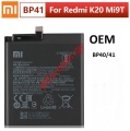 Battery Xiaomi Mi 9T BP41 (M1903F10G) OEM Lion 4000mAh INTERNAL (CHINA)