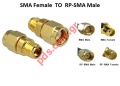 Adaptor SMA male to SMA female connector