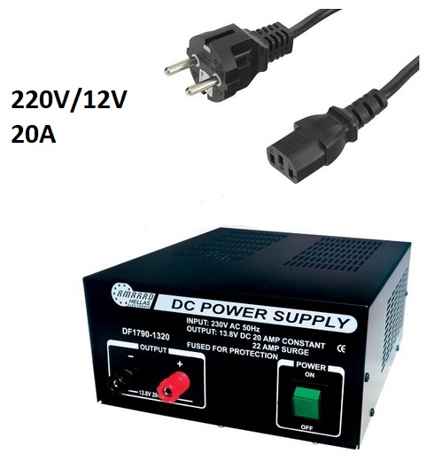   AC-DC DF-1790 220V/12V-20A     