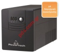Line Interactive UPS Powertech PT-1500, 1500VA, 900W Black Box