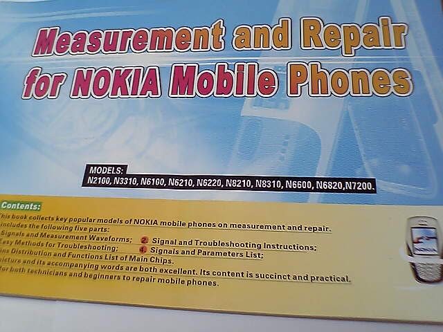 Book manual for repair Nokia models