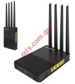 Wireless Router Comfast CF-WR617AC Dual Band 1200Mbps 4x5dBi έως 5.8GHz Μαύρο με 4 κεραίες.
