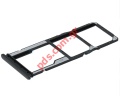 Θυρίδα κάρτας Xiaomi Redmi 9C (M2006C3MG) Black SIM card tray σε μαύρο χρώμα