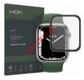   Apple Watch Hofi Hybrid Series 7 (41mm) Tempered Glass 7H AntiCrash / AntiShock Black