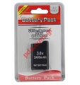 Battery for Sony PSP-S110 model 2000, 3000 (battery pack 3.6v 2400mAh) Blister