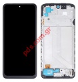  LCD Xiaomi Redmi Note 10 4G (M2101K7AG) TFT INCELL Front cover Black Display with touch screen and digitizer    W/FRAME