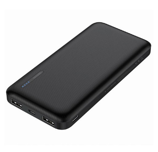 Gembird PB10-01 Lion 10000mah Black Port USB 2 OUT 