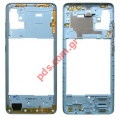 Original middle cover frame Samsung A515 Galaxy A5 Blue 