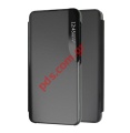 Case book Xiaomi Poco F3 Black Flip Wallet S-VIEW Window