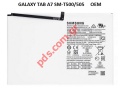 Samsung Tablet Galaxy TAB A7 10.4 (2020) OEM SM-T500 (SCUD-WT-N19) Lion 6820mAh Internal Bulk COMPATIBLE OEM CHINA