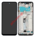  Xiaomi Redmi Note 9 Pro (6.67inch) Grey OEM W/Frame     Front cover frame Touch Screen Digitizer (Interstellar Gray) 