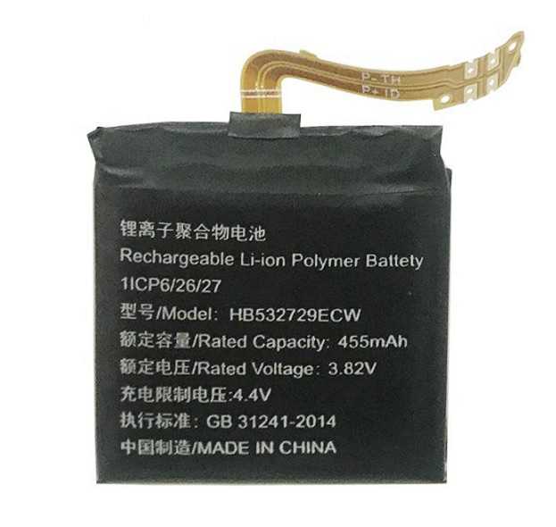   Huawei GT2 46MM (BTC-HGT246SH) HB532729ECW (Lion 455mAh, 3.82V/4.4V) Bulk