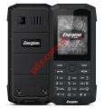 Κινητό τηλέφωνο Energizer Energy 100 Dual Sim 2G 2.4 ιντσες Lion 1500 mAh, Bluetooth, Camera, IP54 Μαύρο με EU US UK Μπρίζα Box