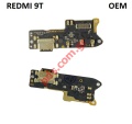 Charging board Xiaomi Redmi 9T (M2010J19SG) SUB UBC TYPE-C Charging Board Audio jack Microfone