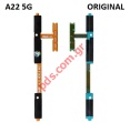 Flex cable Samsung A226 Galaxy A22 5G OEM Power on/off, Volume side key 