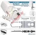  QuSpot AX-12S  Teltonika RUTX12/X14 Waterproof IP65 Box