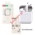   Bluetooth XO 03 TWS White stereo Box