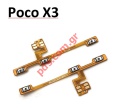 Flex cable Xiaomi Poco X3 (M2007J20CG) NFC Power on/off & Volume side key