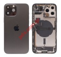 Original Back cover iPhone 13 Pro (A2638) Grey Grade A with parts European Version OEM PULLED ORIGINAL