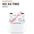 Wireless handsfree Bluetooth XO-04 TWS White stereo Box