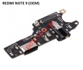 Charging board Xiaomi Redmi Note 9 (M2003J15SC) OEM SUB Board TYPE-C Bulk