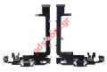 Flex cable iPhone 11 PRO MAX (A2218) Black OEM charge Dock connector Bulk