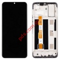   OEM LCD Vivo Y01 (V2118) 2022 Black Display with Frame touch screen digitizer 