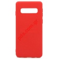 Case Samsung S10 PLUS GALAXY G975 TPU RED Soft Blister