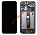 Original set LCD Samsung A047F Galaxy A04s 2022 Black (ORIGINAL W/FRAME) FLEX CODE: C-DOT Box